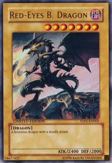 Red-Eyes B. Dragon [YAP1-EN002] Ultra Rare - Doe's Cards