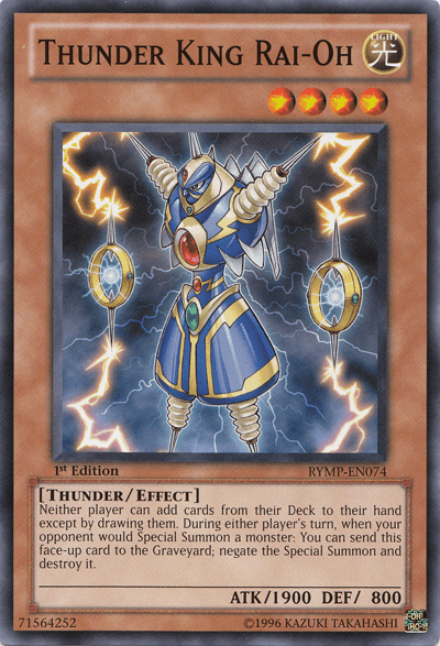 Thunder King Rai-Oh [RYMP-EN074] Common - Doe's Cards