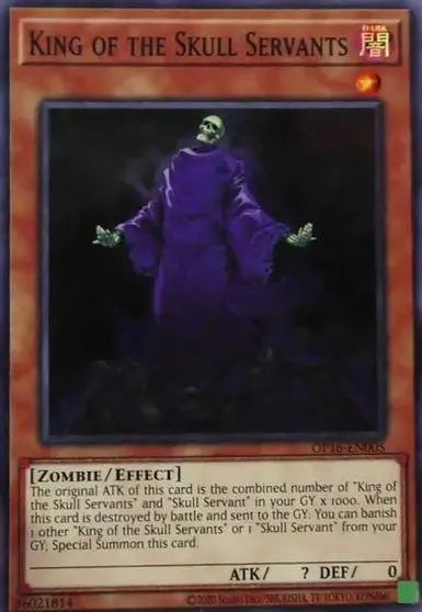 King of the Skull Servants [OP16-EN005] Super Rare - Doe's Cards