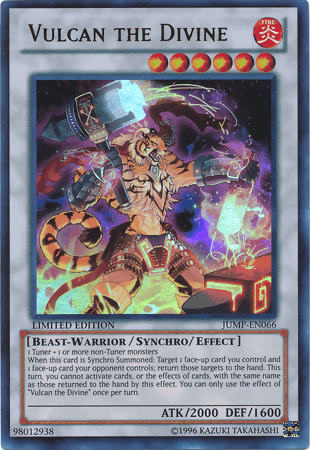 Vulcan the Divine [JUMP-EN066] Ultra Rare - Doe's Cards