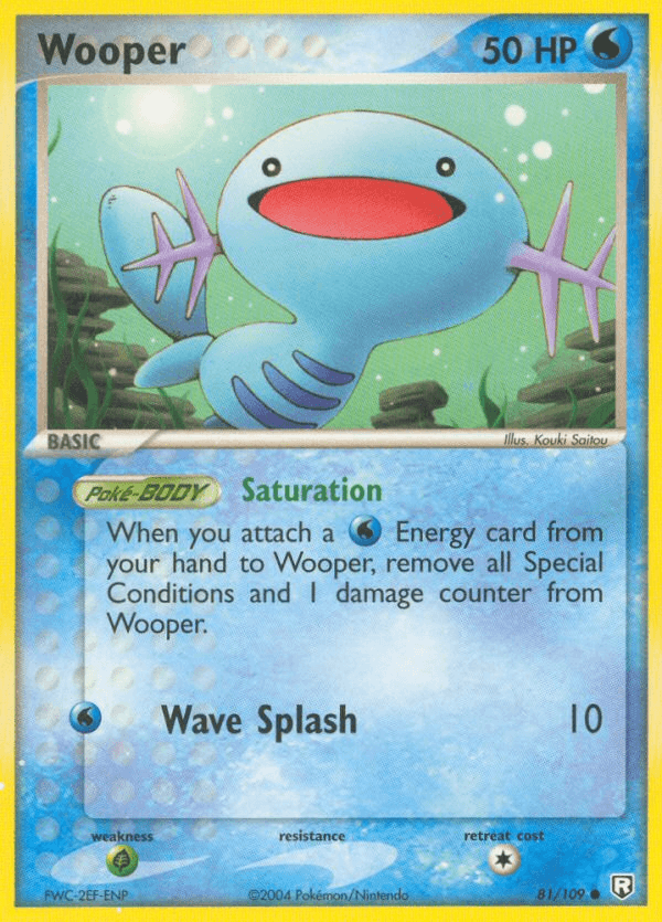 Wooper (81/109) [EX: Team Rocket Returns] - Doe's Cards