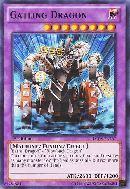 Gatling Dragon [LCJW-EN267] Common - Doe's Cards