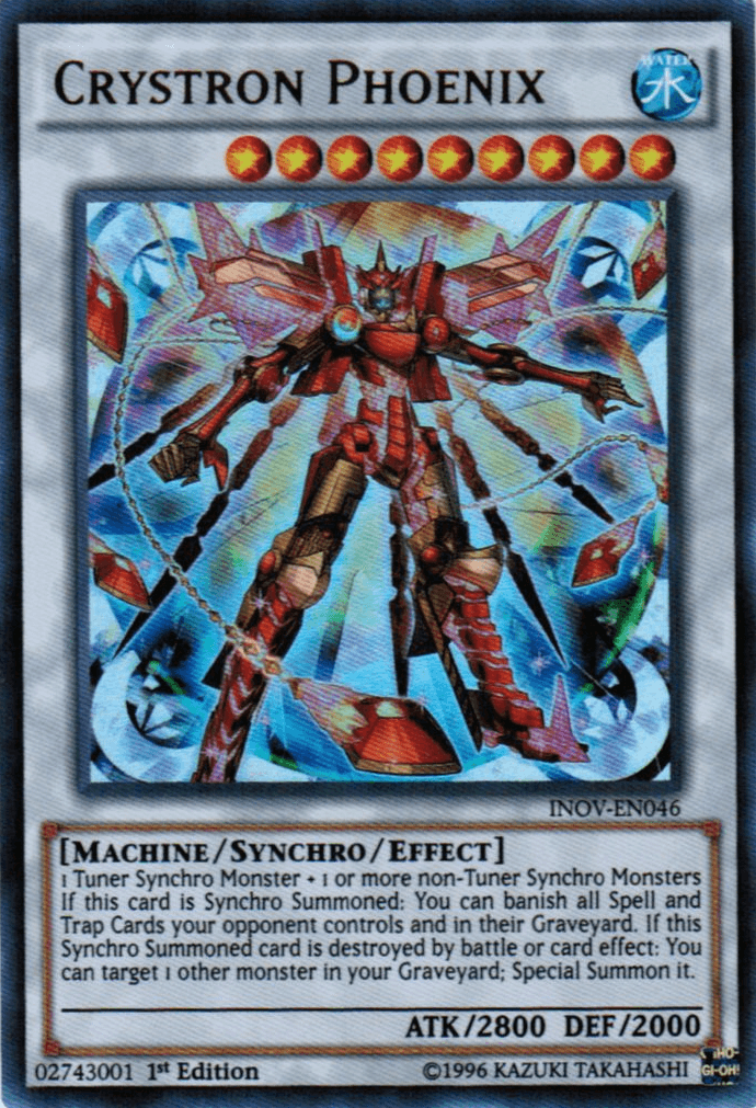 Crystron Phoenix [INOV-EN046] Ultra Rare - Doe's Cards