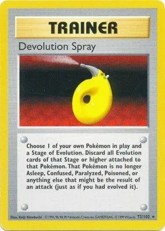 Devolution Spray (72/102) [Base Set Shadowless Unlimited] - Doe's Cards