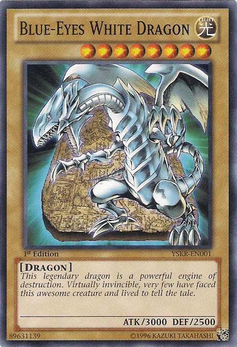 Blue-Eyes White Dragon [YSKR-EN001] Common - Doe's Cards