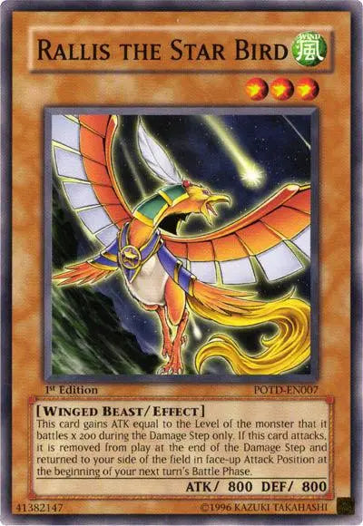 Rallis the Star Bird [POTD-EN007] Common - Doe's Cards