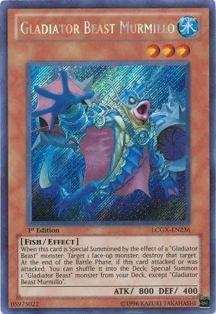 Gladiator Beast Murmillo [LCGX-EN236] Secret Rare - Doe's Cards