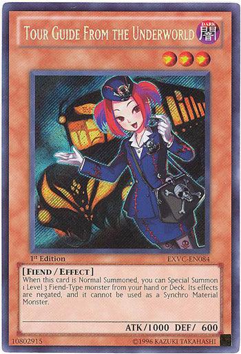 Tour Guide From the Underworld [EXVC-EN084] Secret Rare - Doe's Cards