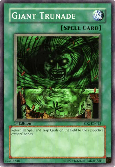 Giant Trunade [SD2-EN015] Common - Doe's Cards