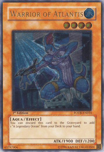 Warrior of Atlantis [FOTB-EN016] Ultimate Rare - Doe's Cards