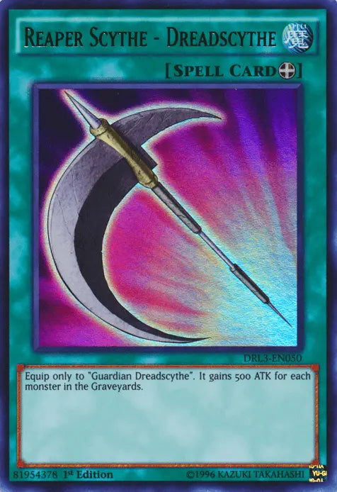Reaper Scythe - Dreadscythe [DRL3-EN050] Ultra Rare - Doe's Cards
