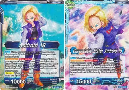 Android 18 // Dependable Sister Android 18 (BT8-023) [Malicious Machinations] - Doe's Cards