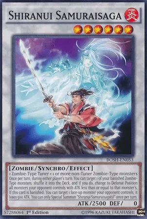 Shiranui Samuraisaga [BOSH-EN053] Common - Doe's Cards