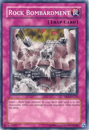 Rock Bombardment [DR3-EN235] Common - Doe's Cards