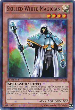 Skilled White Magician [BP01-EN131] Starfoil Rare - Doe's Cards