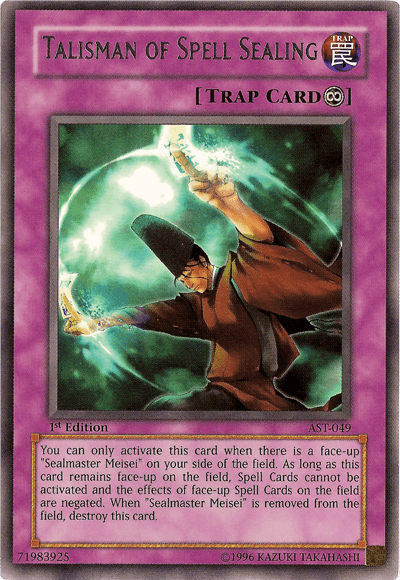 Talisman of Spell Sealing [AST-049] Rare - Doe's Cards