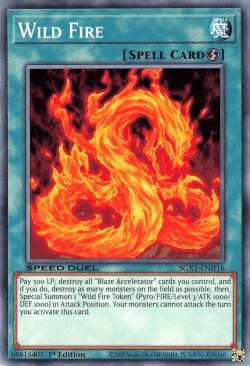 Wild Fire [SGX1-ENH16] Common - Doe's Cards