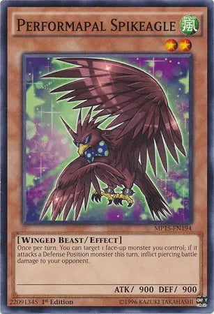 Performapal Spikeagle [MP15-EN194] Common - Doe's Cards