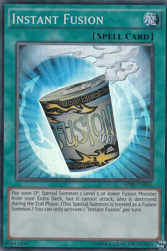 Instant Fusion [AP08-EN010] Super Rare - Doe's Cards