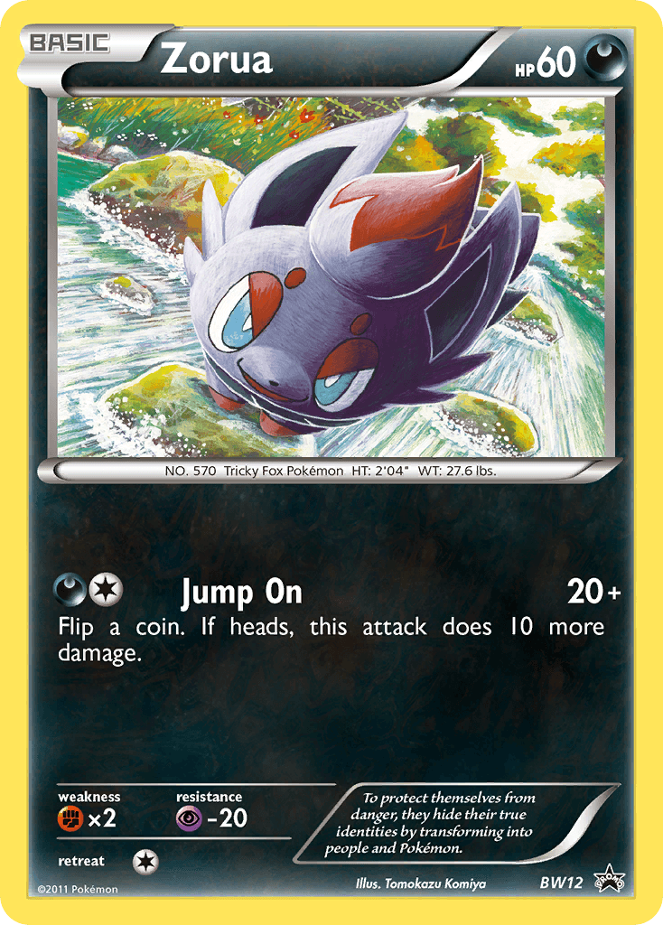 Zorua (BW12) [Black & White: Black Star Promos] - Doe's Cards