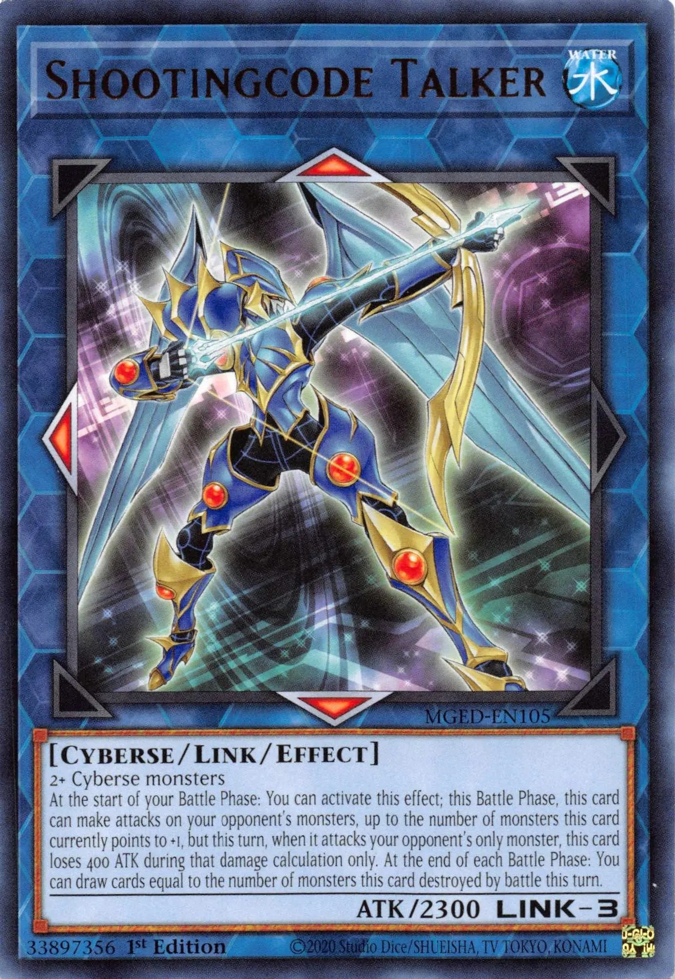 Shootingcode Talker [MGED-EN105] Rare - Doe's Cards