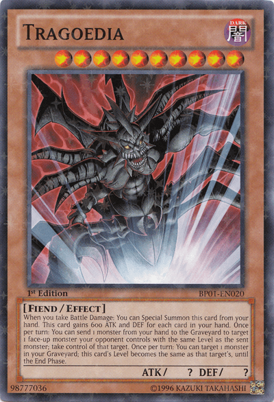 Tragoedia [BP01-EN020] Starfoil Rare - Doe's Cards