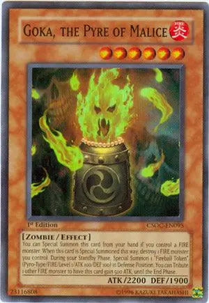 Goka, the Pyre of Malice [CSOC-EN095] Super Rare - Doe's Cards