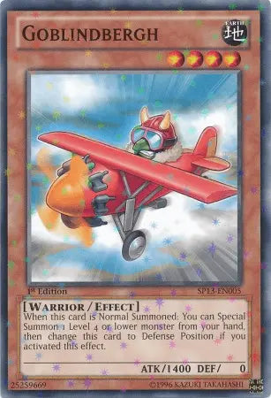 Goblindbergh [SP13-EN005] Starfoil Rare - Doe's Cards