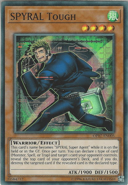 SPYRAL Tough [OP07-EN005] Super Rare - Doe's Cards