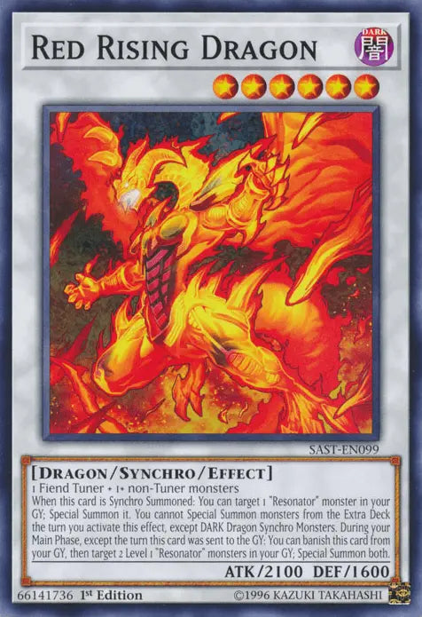 Red Rising Dragon [SAST-EN099] Common - Doe's Cards