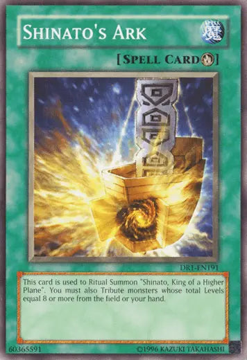 Shinato's Ark [DR1-EN191] Common - Doe's Cards