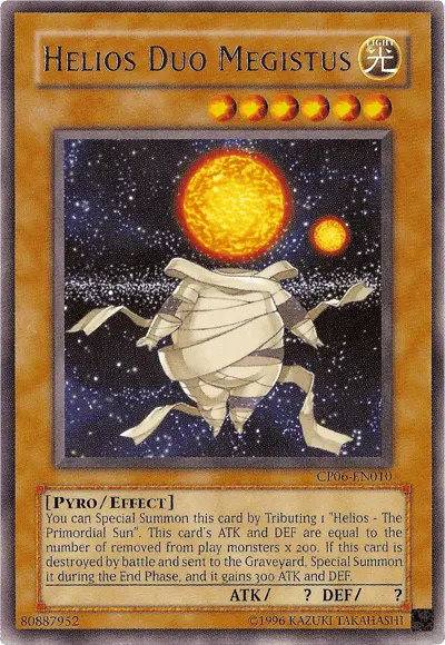 Helios Duo Megistus [CP06-EN010] Rare - Doe's Cards