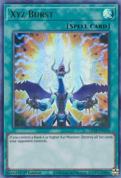 Xyz Burst [GFTP-EN116] Ultra Rare - Doe's Cards