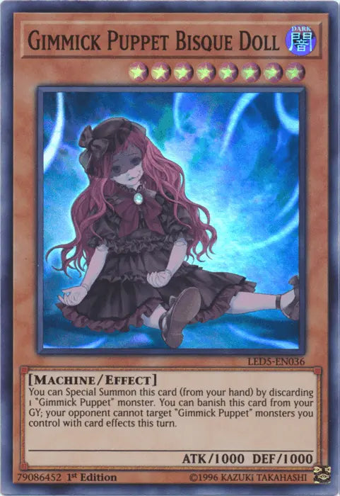 Gimmick Puppet Bisque Doll [LED5-EN036] Super Rare - Doe's Cards