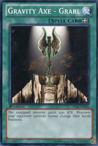 Gravity Axe - Grarl [YS12-EN026] Common - Doe's Cards