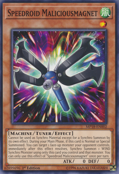 Speedroid Maliciousmagnet [MP18-EN002] Common - Doe's Cards