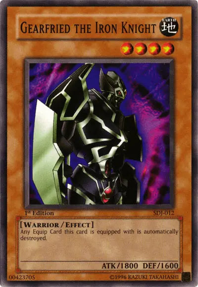 Gearfried the Iron Knight [SDJ-012] Common - Doe's Cards