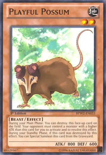 Playful Possum [BPW2-EN033] Common - Doe's Cards