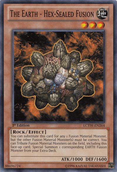 The Earth - Hex-Sealed Fusion [LCYW-EN264] Common - Doe's Cards