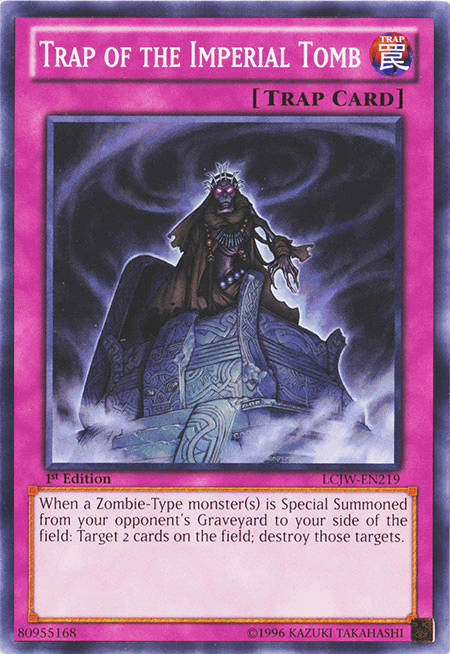 Trap of the Imperial Tomb [LCJW-EN219] Common - Doe's Cards