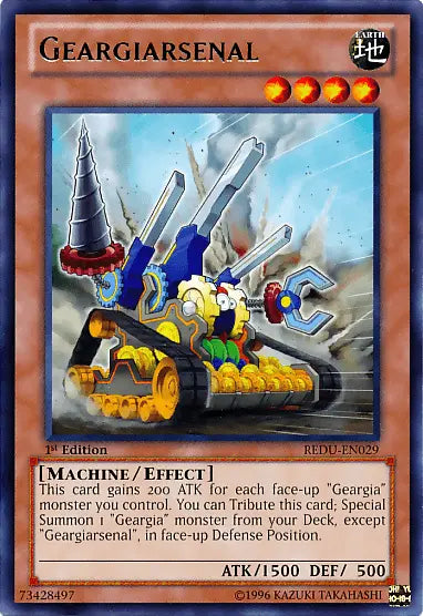 Geargiarsenal [REDU-EN029] Rare - Doe's Cards
