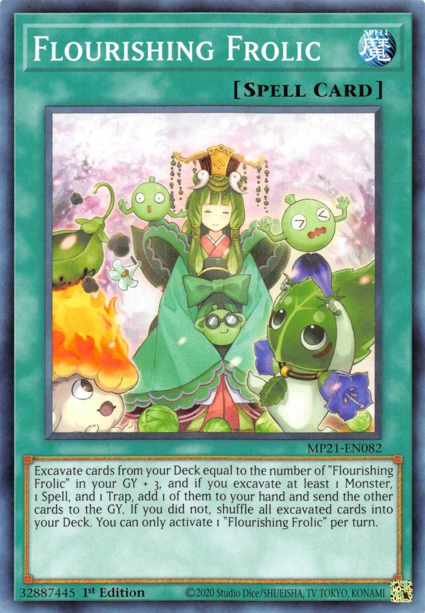 Flourishing Frolic [MP21-EN082] Common - Doe's Cards