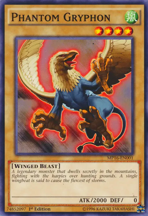 Phantom Gryphon [MP16-EN001] Common - Doe's Cards