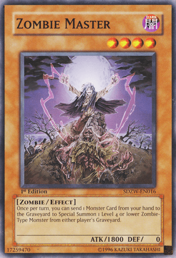 Zombie Master [SDZW-EN016] Common - Doe's Cards