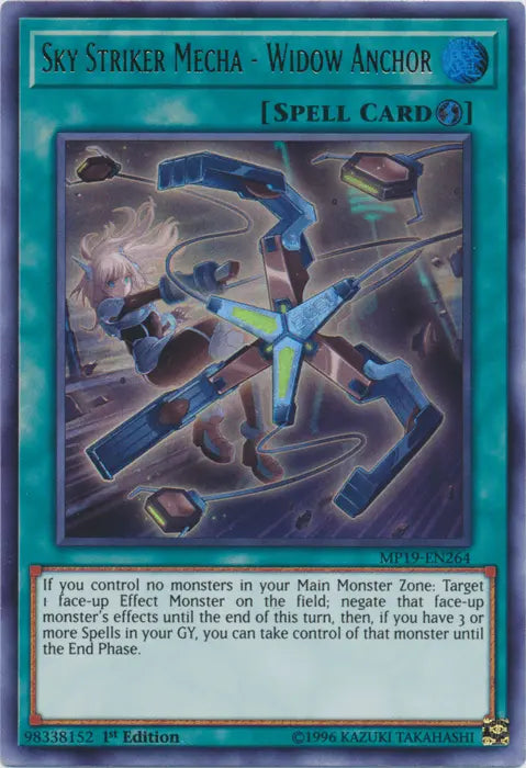 Sky Striker Mecha - Widow Anchor [MP19-EN264] Ultra Rare - Doe's Cards