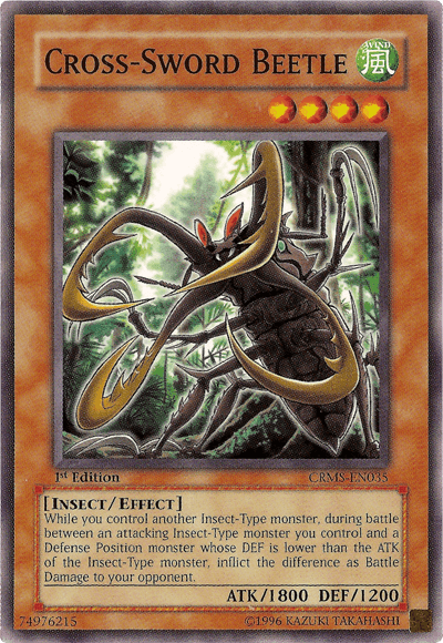 Cross-Sword Beetle [CRMS-EN035] Common - Doe's Cards