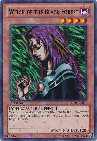 Witch of the Black Forest [BP01-EN001] Starfoil Rare - Doe's Cards