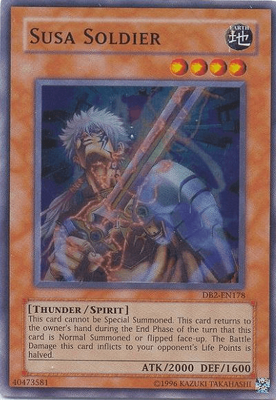 Susa Soldier [DB2-EN178] Super Rare - Doe's Cards