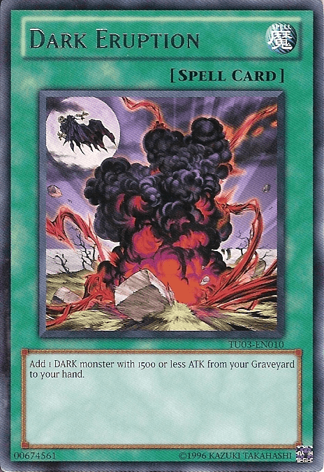 Dark Eruption [TU03-EN010] Rare - Doe's Cards