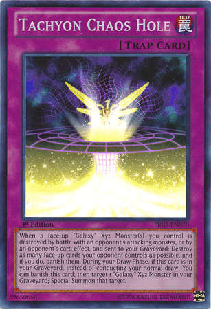 Tachyon Chaos Hole [PRIO-EN070] Super Rare - Doe's Cards